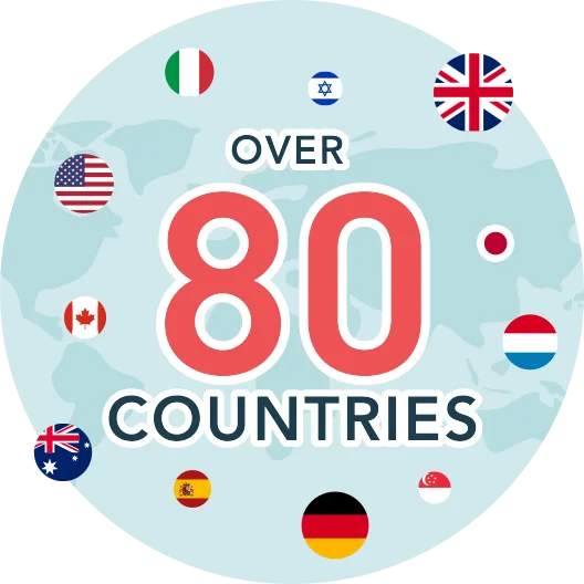 世界80カ国以上から訪れる多様なゲスト
